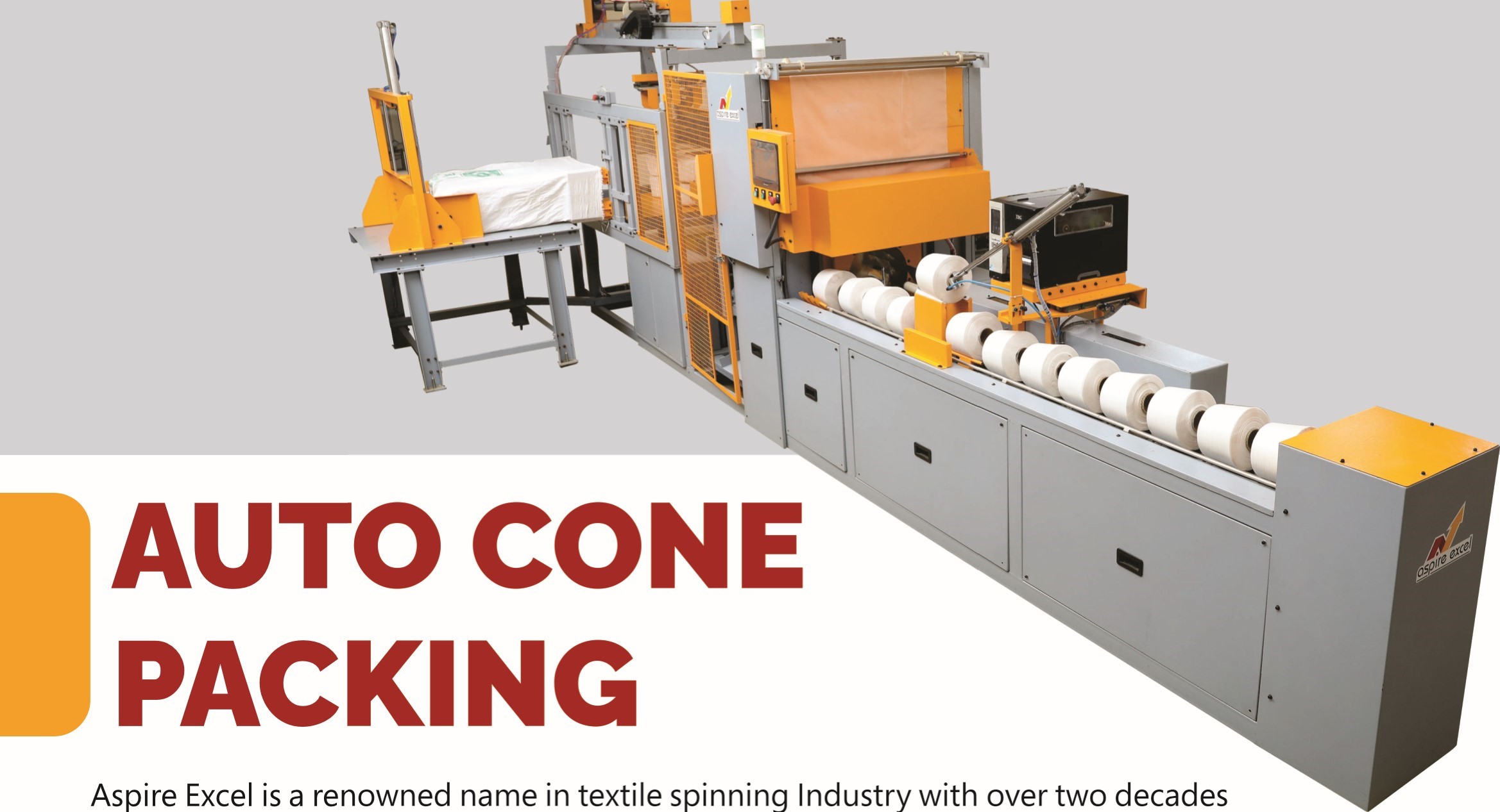 Aspire Excel Auto Cone Packing System